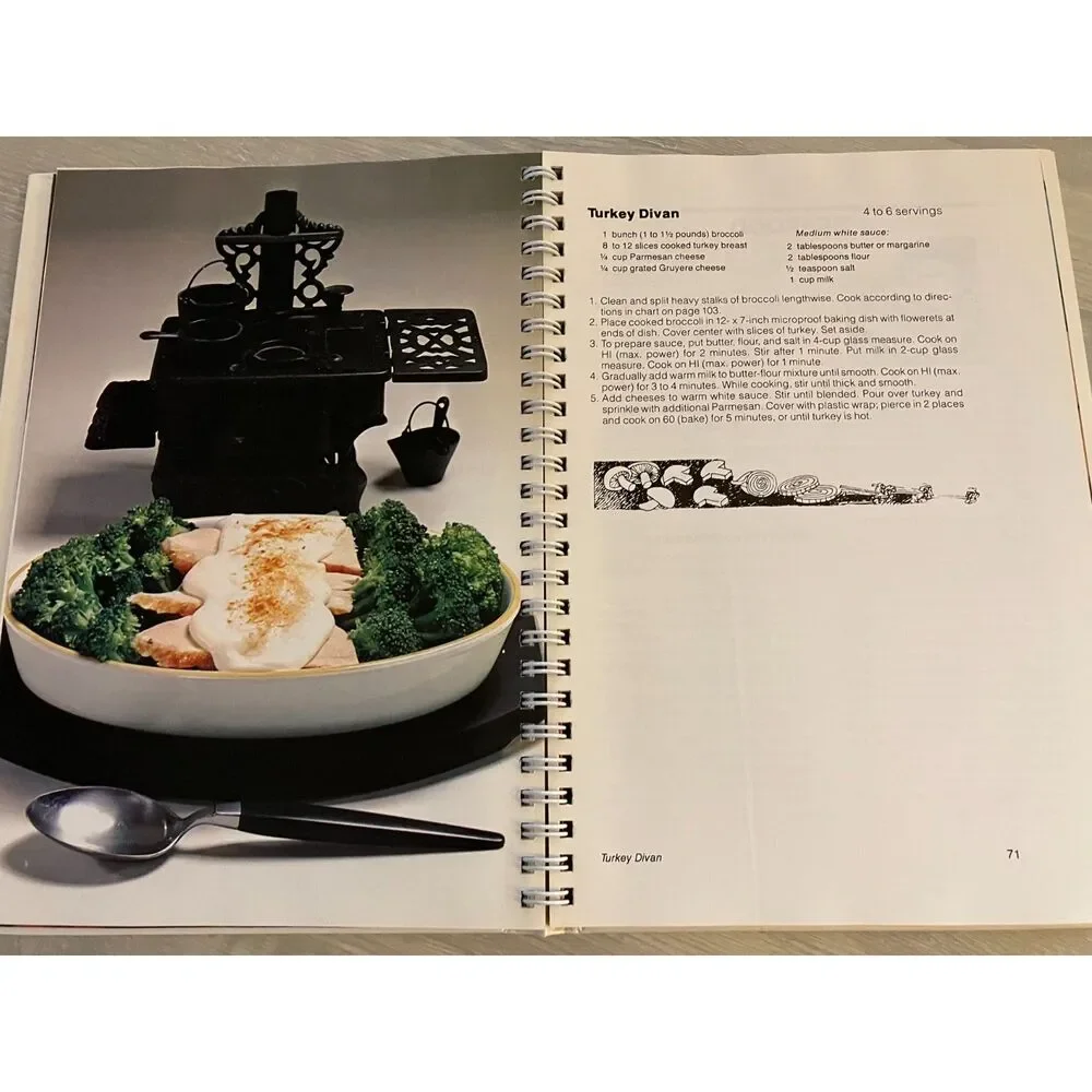 Kenmore Microwave Cooking from Sears, spiral bound